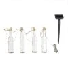 MARELIDA LED Solar Lichterkette Flaschen In Transparent - L: 1,35m