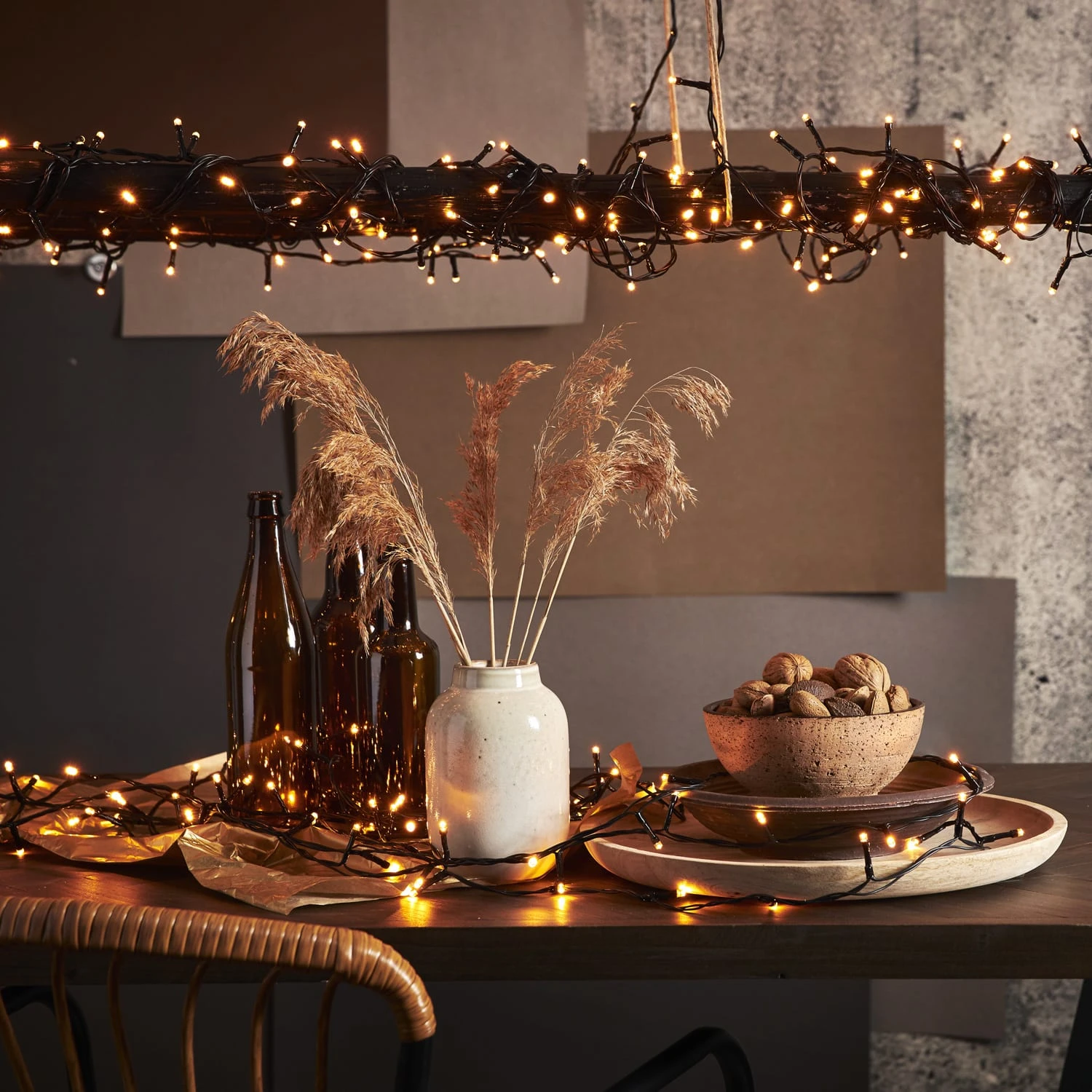 MARELIDA Lichterkette 1200 Bernstein LED 24m In Schwarz – Bild 7