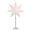 MARELIDA Papiestern Leuchtstern 7-zackig Stehend H: 55cm In Weiß