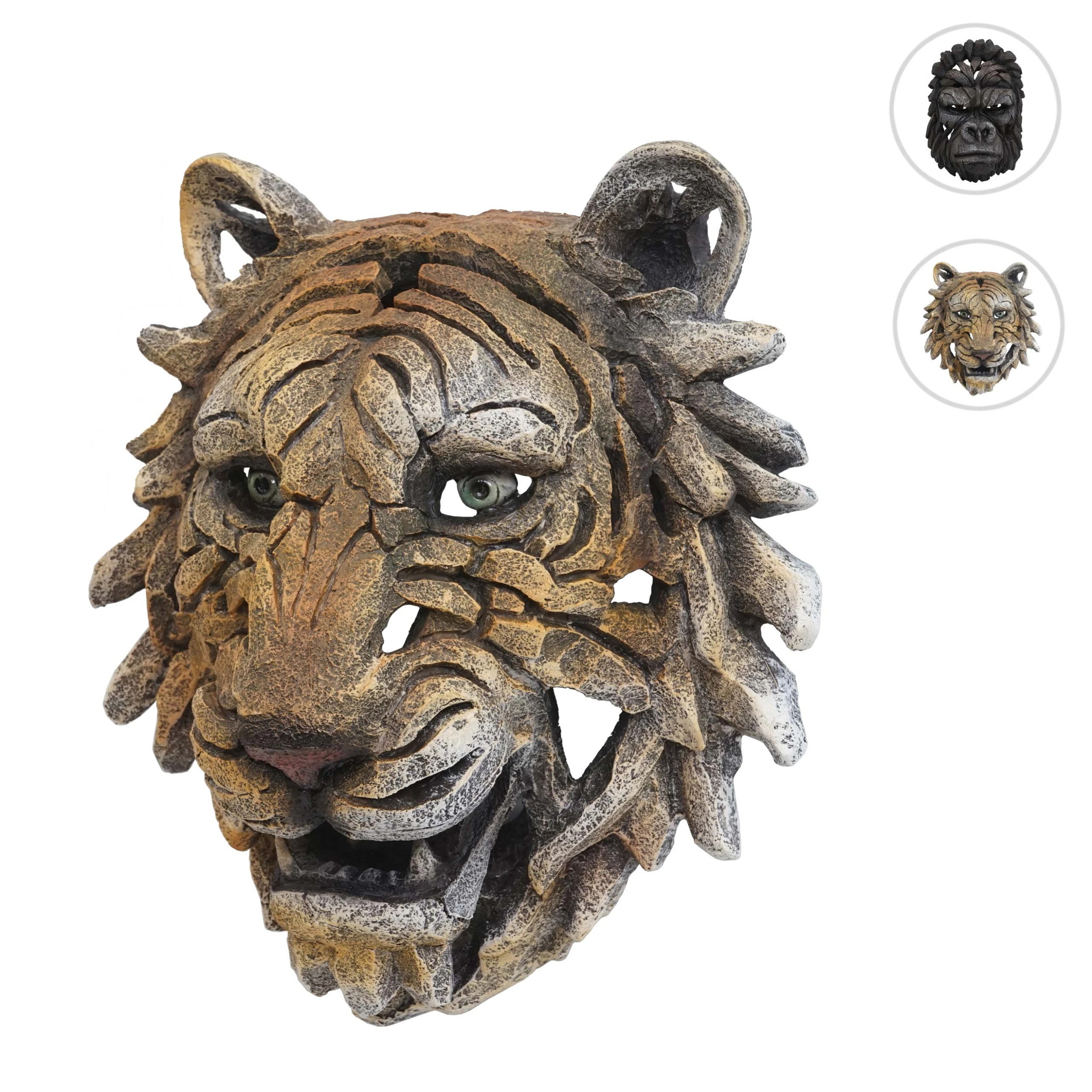 MCW Deko Schädel H41, Tigerkopf 35cm – Bild 7