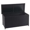 MCW Kissenbox D88, Basic Schwarz, 63x135x52cm 320l