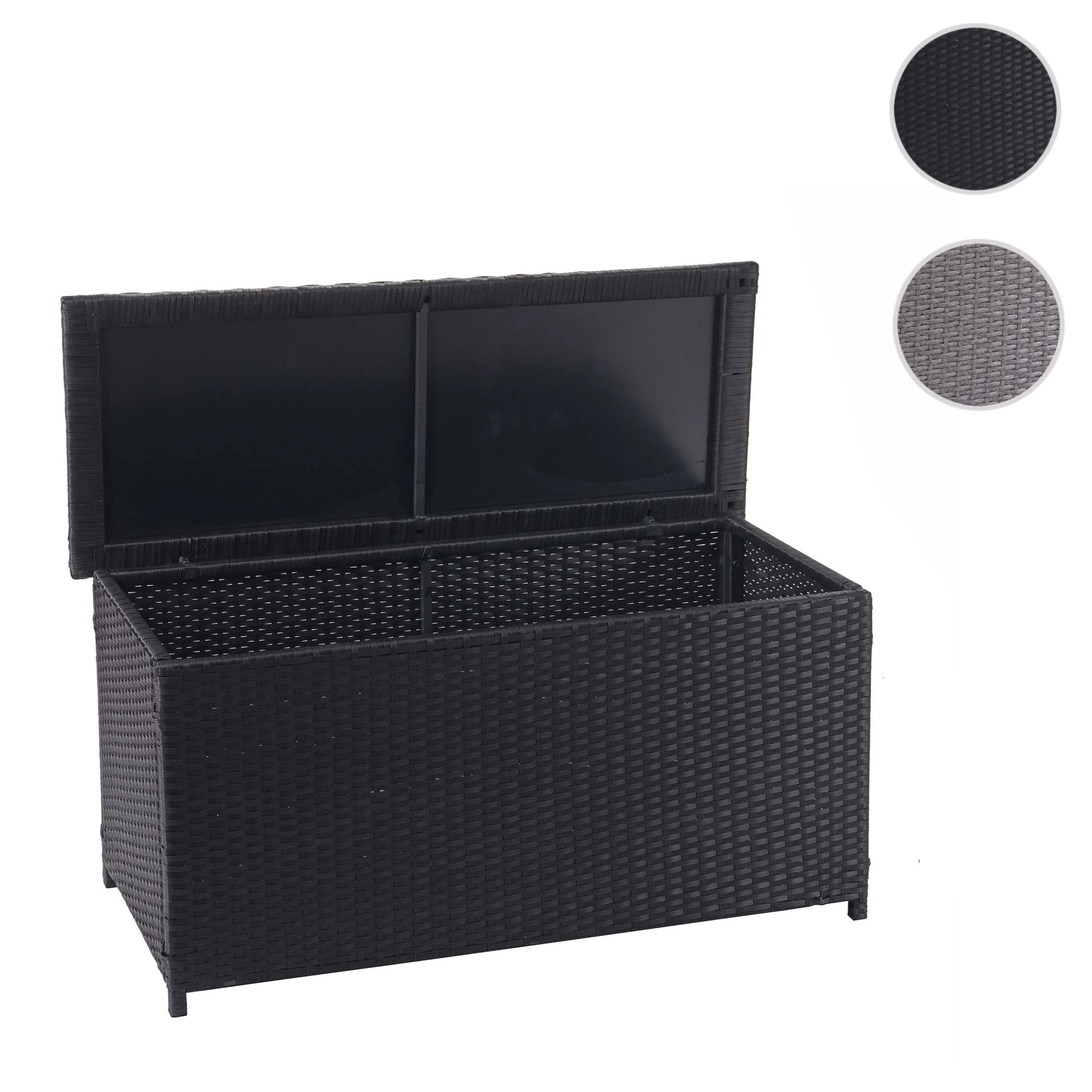 MCW Kissenbox D88, Basic Schwarz, 63x135x52cm 320l – Bild 6