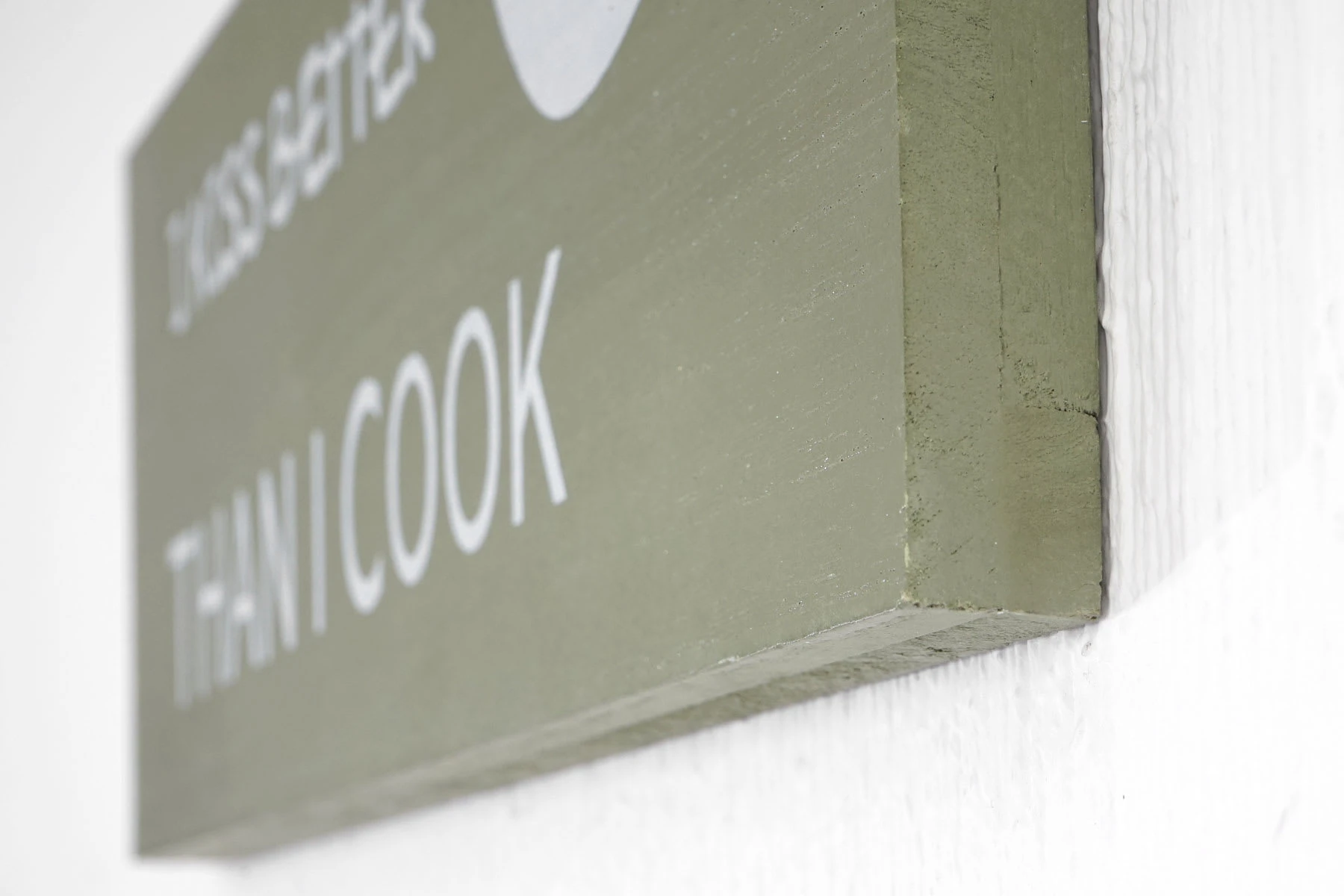 MCW Wandschild Lips Im Shabby-Look, Standard – Bild 2