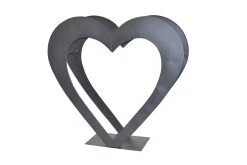 Möbel-direkt Herzregal Aus Eisen Herz In Anthrazit