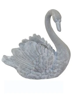 Möbel-direkt Pflanzgefäß Schwan In Grau