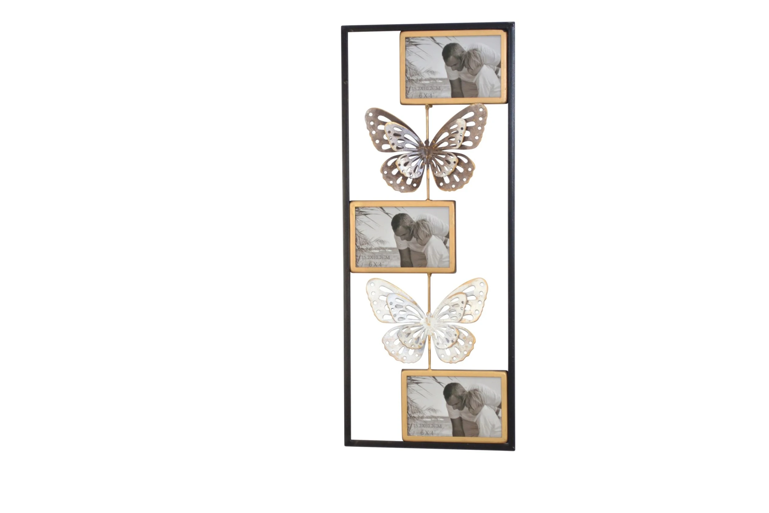 Möbel-direkt Wanddekoration Mit Bilderrahmen Anton In Schwarz/goldfarben