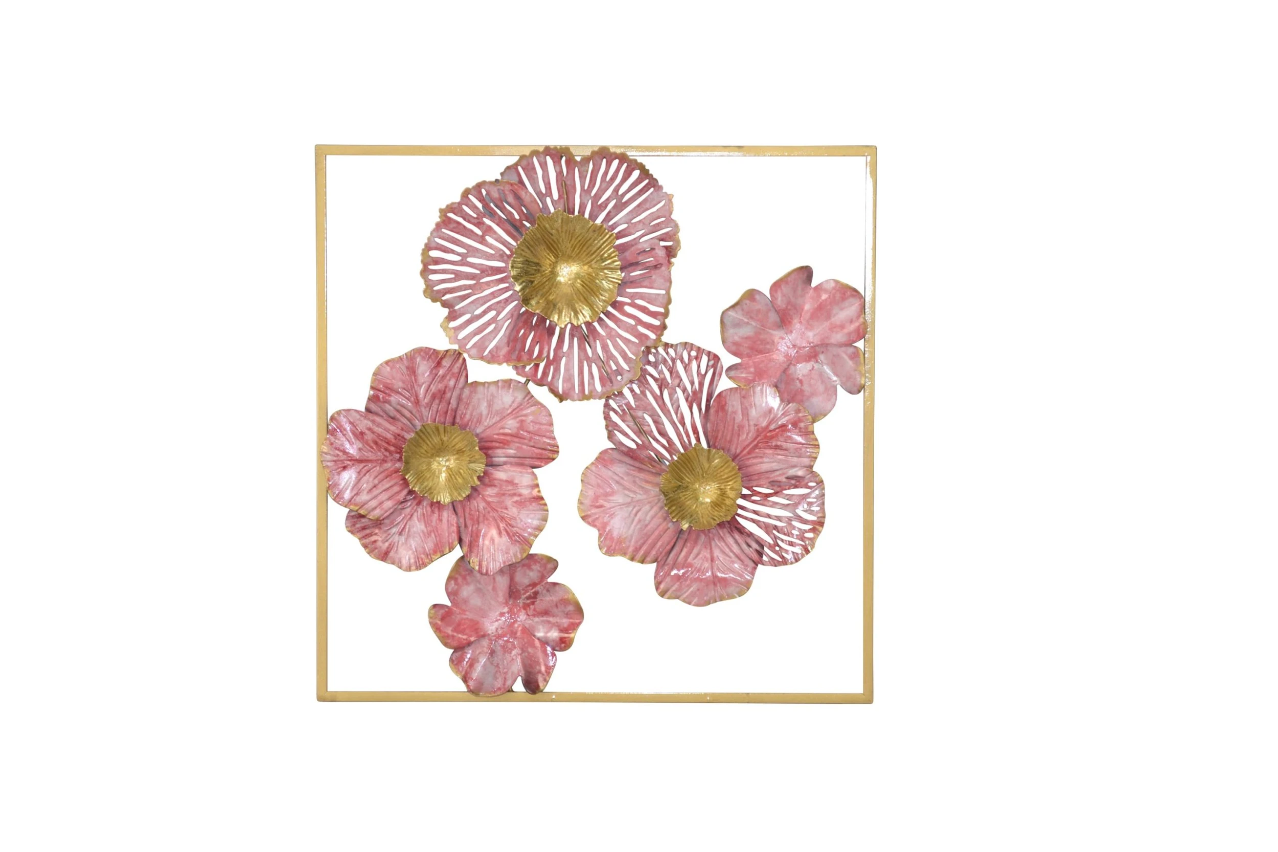 Möbel-direkt Wanddekoration Ronja In Gold/flamingofarben