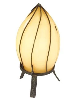 Näve Dekoleuchte "Orient" In Hellbraun/ Gelb - (H)32 X Ø 17 Cm