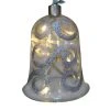 Näve LED-Dekohänger "Glocke" In Silber - (H)13 Cm