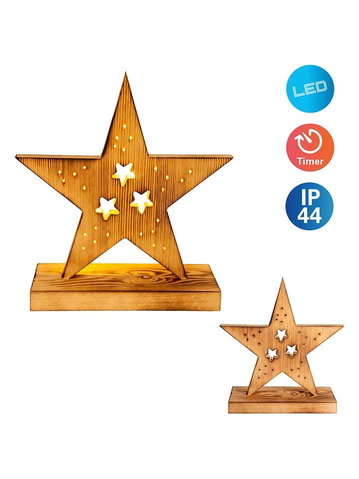 Näve LED-Dekoleuchte In Natur - (H)29 Cm – Bild 2