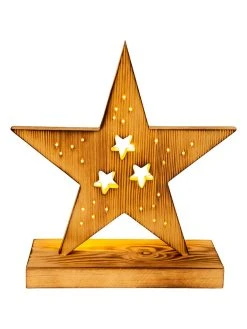 Näve LED-Dekoleuchte In Natur - (H)29 Cm