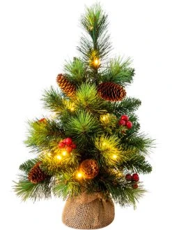 Näve LED-Dekoobjekt In Grün/ Rot - (H)45 Cm