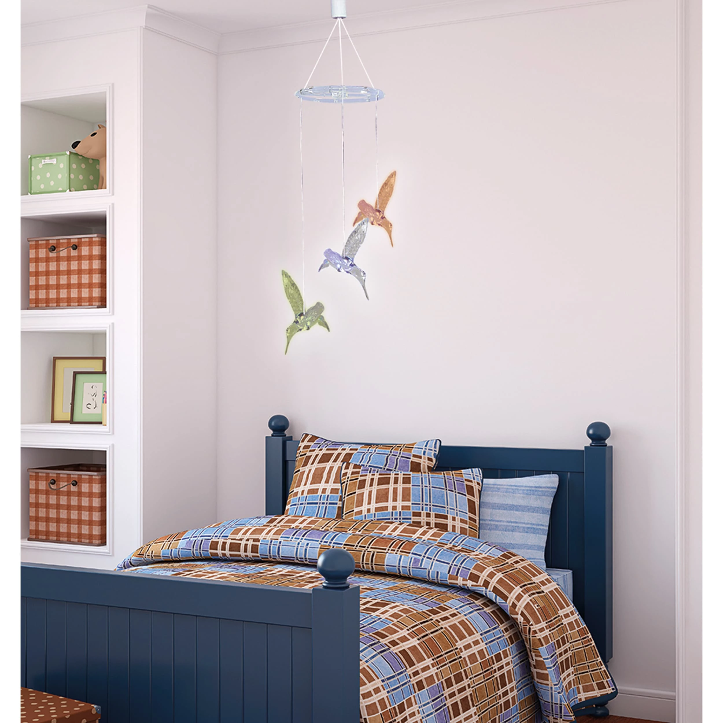 Näve LED-Mobile Kolibri In Bunt – Bild 2