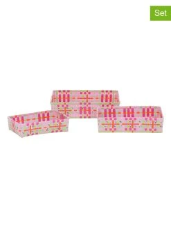 Overbeck And Friends 3er-Set: Körbchen "Emilia" In Rosa