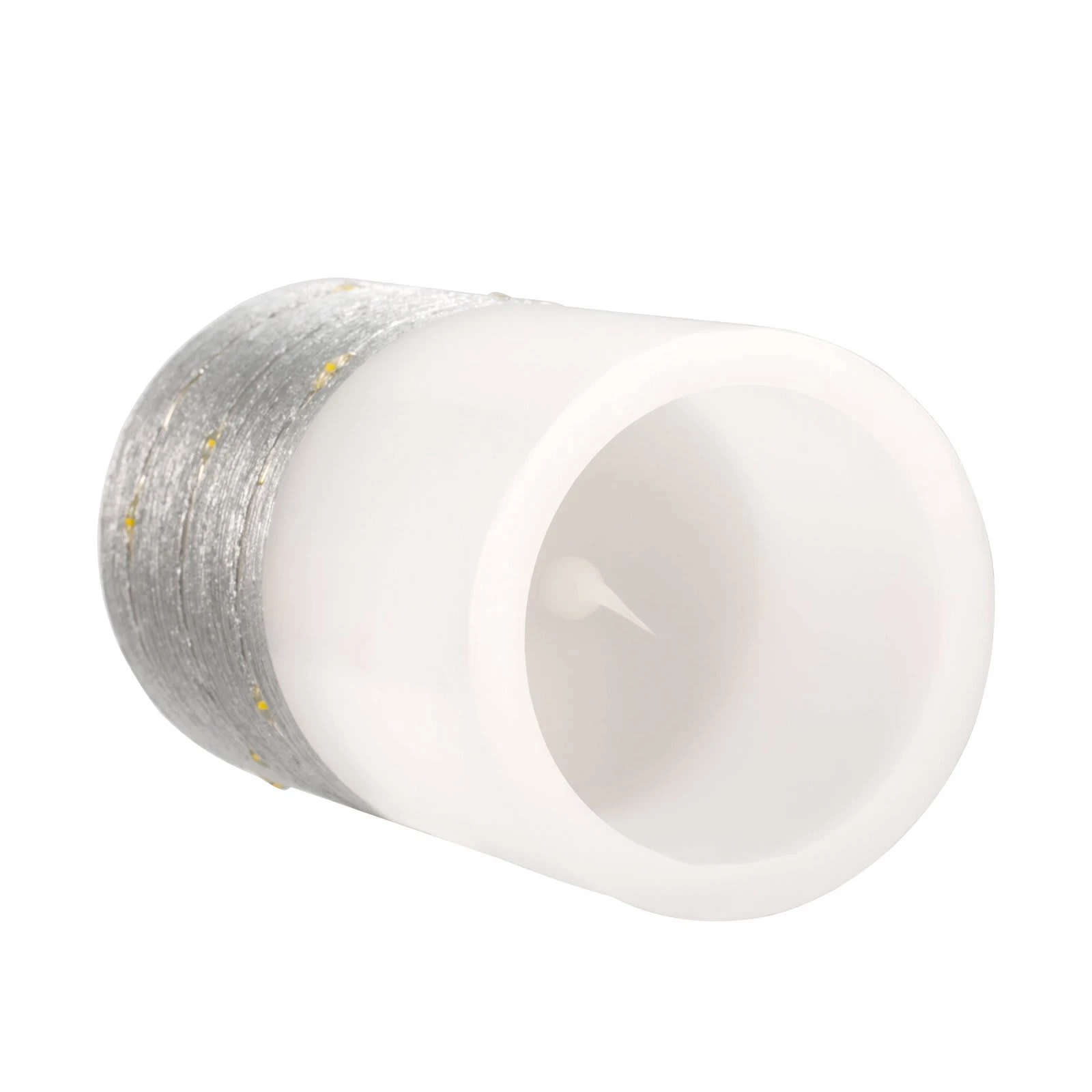 Pauleen Wachskerze Fairy Lights In Weiß/silber -H:125/150mm – Bild 3