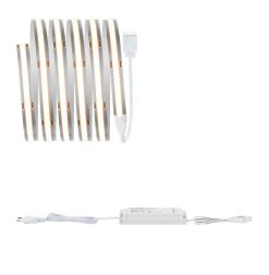 Paulmann LED Streifen MaxLED 1000 Basis Set Warmweiß 1,5m Full-Line COB In Silber