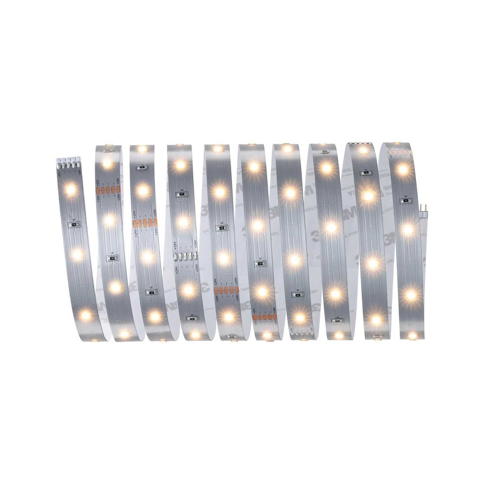Paulmann LED Streifen MaxLED 250 Set 3m Warmweiß Unbeschichtet In Silber – Bild 2