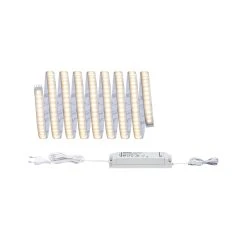 Paulmann LED-Streifen MaxLED 3m Warmweiß Basisset Beschichtet In Silber