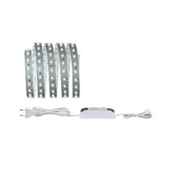 Paulmann LED Streifen MaxLED 500 Warmweiß Basisset 1,5m In Silber