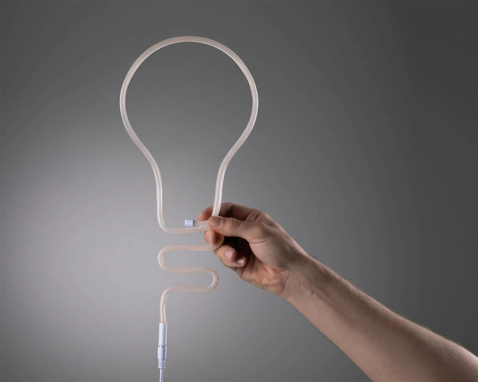 Paulmann LED Streifen Neon Colorflex USB Strip Green 1m In Weiß – Bild 8