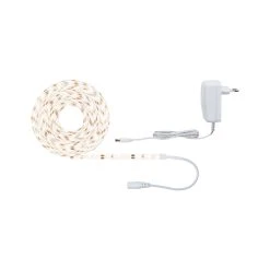 Paulmann LED-Streifen SimpLED Strip Set Warmweiß 5m Beschichtet In Weiß