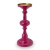 Pip Studio Kerzenstaender "Metal Pink" In Rosa - 34cm
