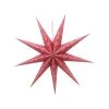 Pip Studio Weihnachtsstern"Christmas Star Paper"in Rot - (D) 110cm