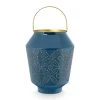 Pip Studio Windlichter "Enamelled Blue" In Blau - 29cm