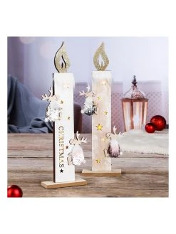 Profiline LED-Dekoleuchte "Candle" In Warmweiß - (B)12 X (H)36 X (T)4 Cm