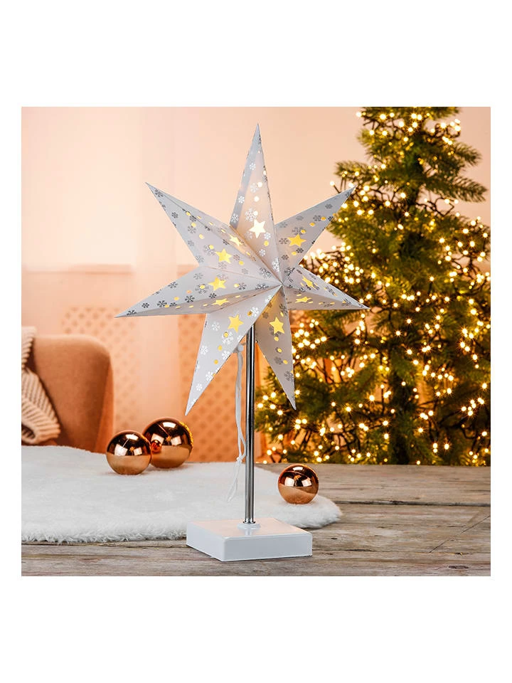 Profiline LED-Dekoleuchte "Shining Paper Star" In Warmweiß - (B)35 X (H)35 Cm – Bild 2