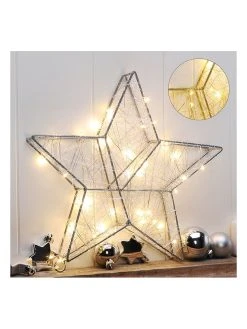 Profiline LED-Dekoleuchte "Star" In Warmweiß - (B)30 X (H)30 Cm