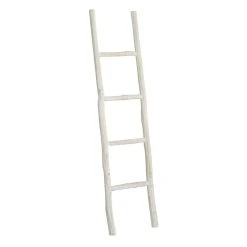 PureDay Deko-Leiter Sophie, Weiß