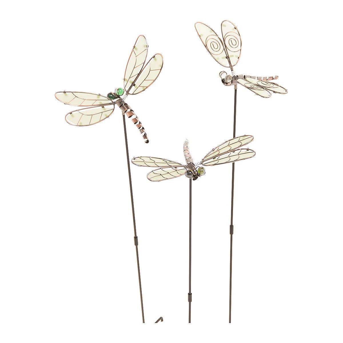 PureDay Gartenstecker-Set, 3-tlg. Libellen – Bild 3