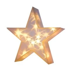 PureDay LED-Deko-Objekt, Groß 3D-Stern