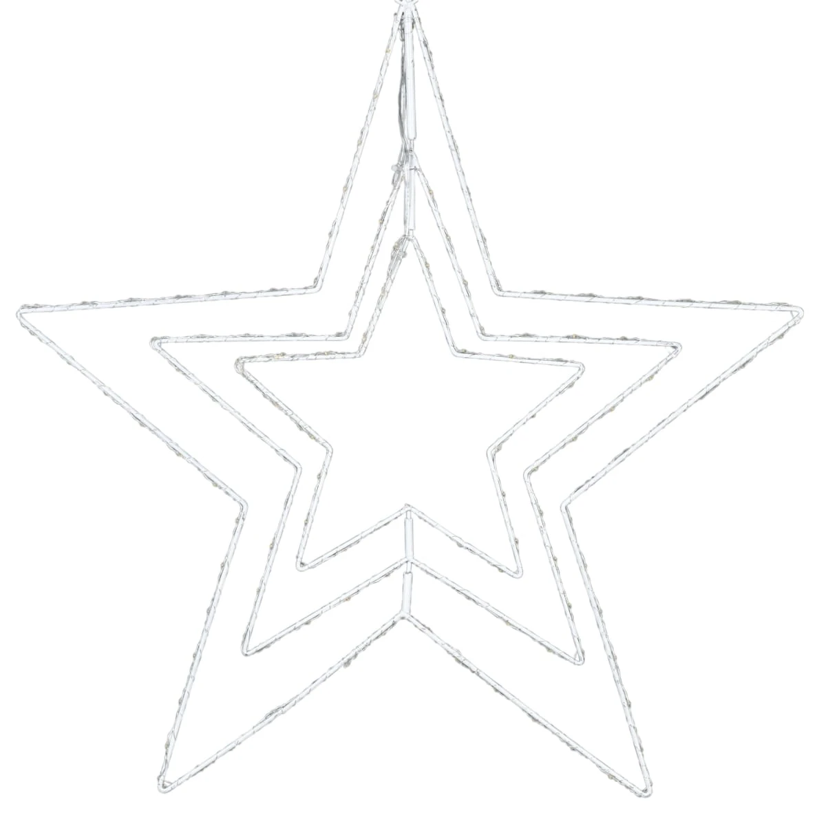 PureDay LED-Stern Mobilé, Weiß
