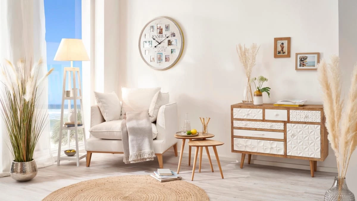 PureDay Übertopf Sienna, Silberfarben – Bild 3