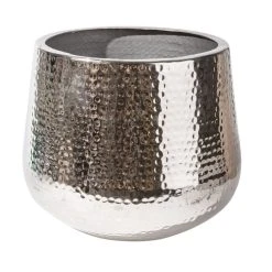 PureDay Übertopf Sienna, Silberfarben