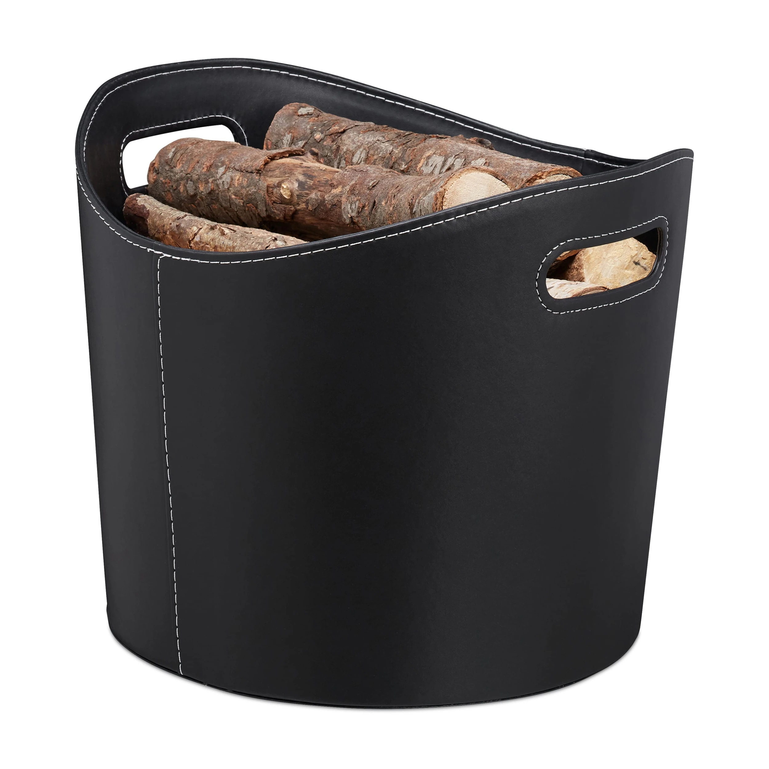 Relaxdays 1 X Kaminholzkorb – Bild 8