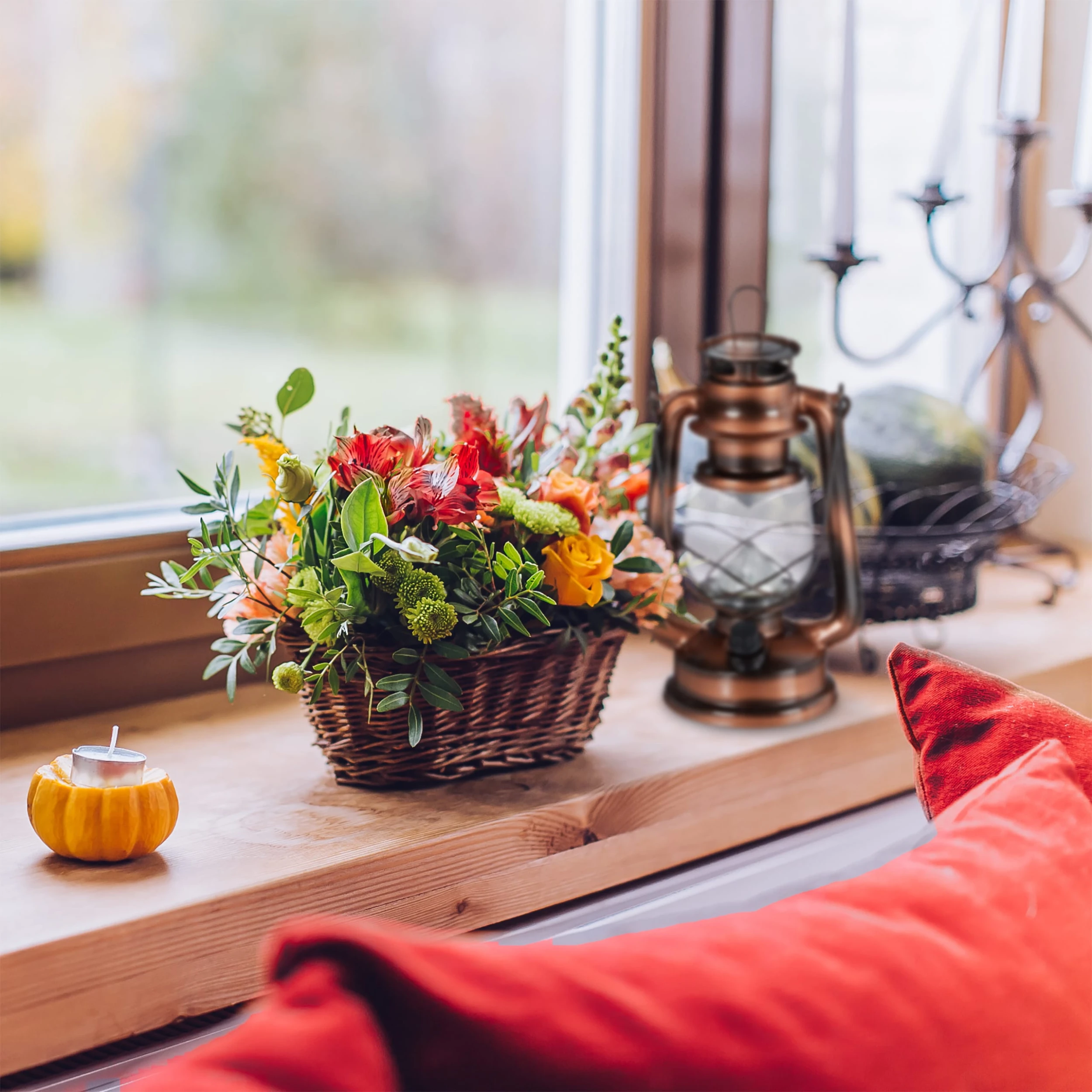 Relaxdays 10x Sturmlaterne LED In Kupfer – Bild 3