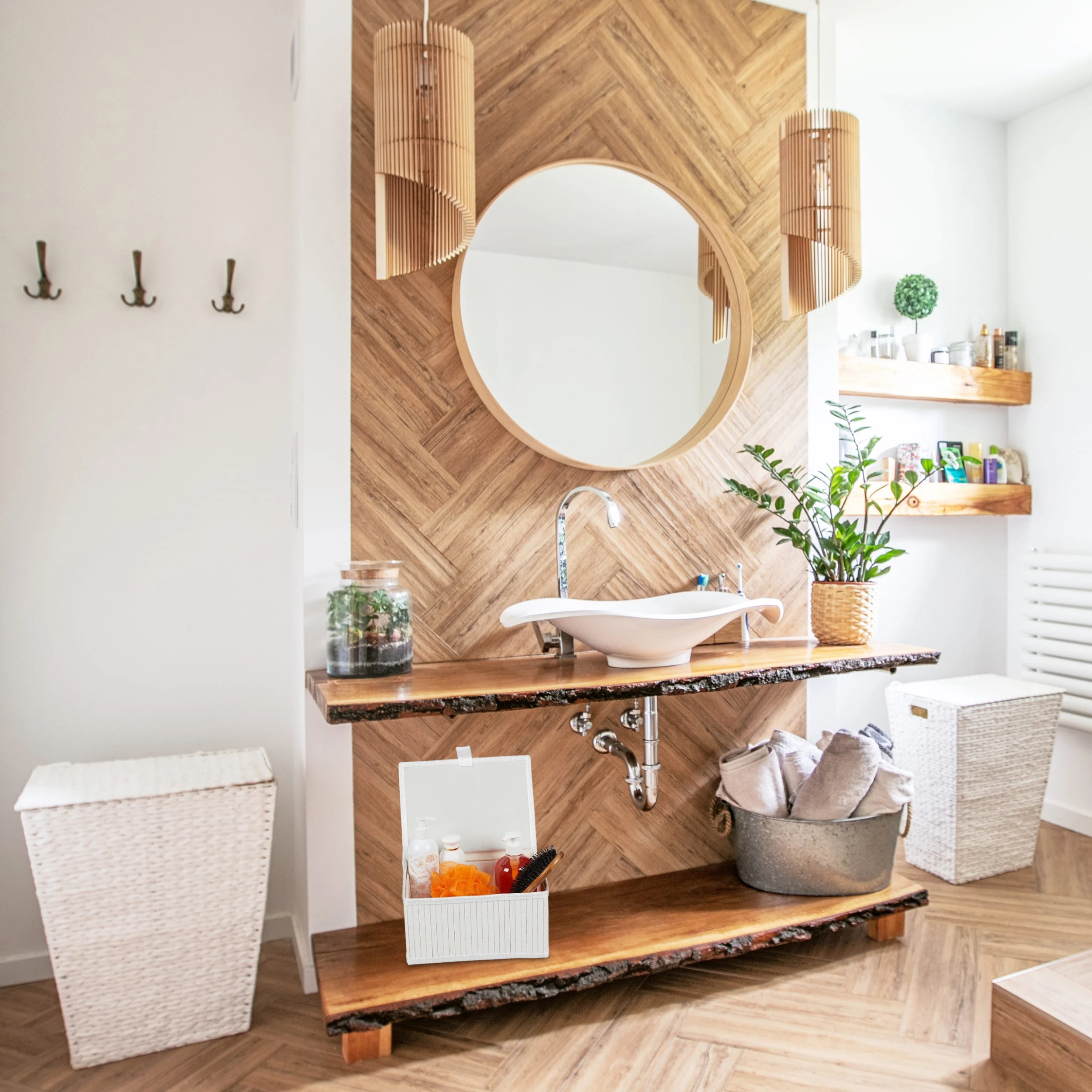 Relaxdays 12 X Aufbewahrungskorb In Schwarz – Bild 3