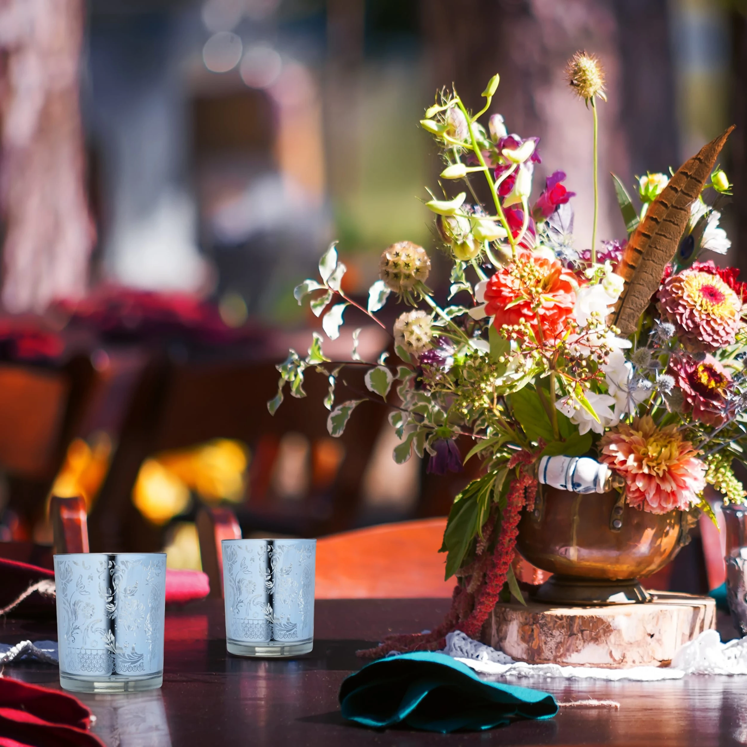 Relaxdays 12 X Teelichtgläser In Silber – Bild 5