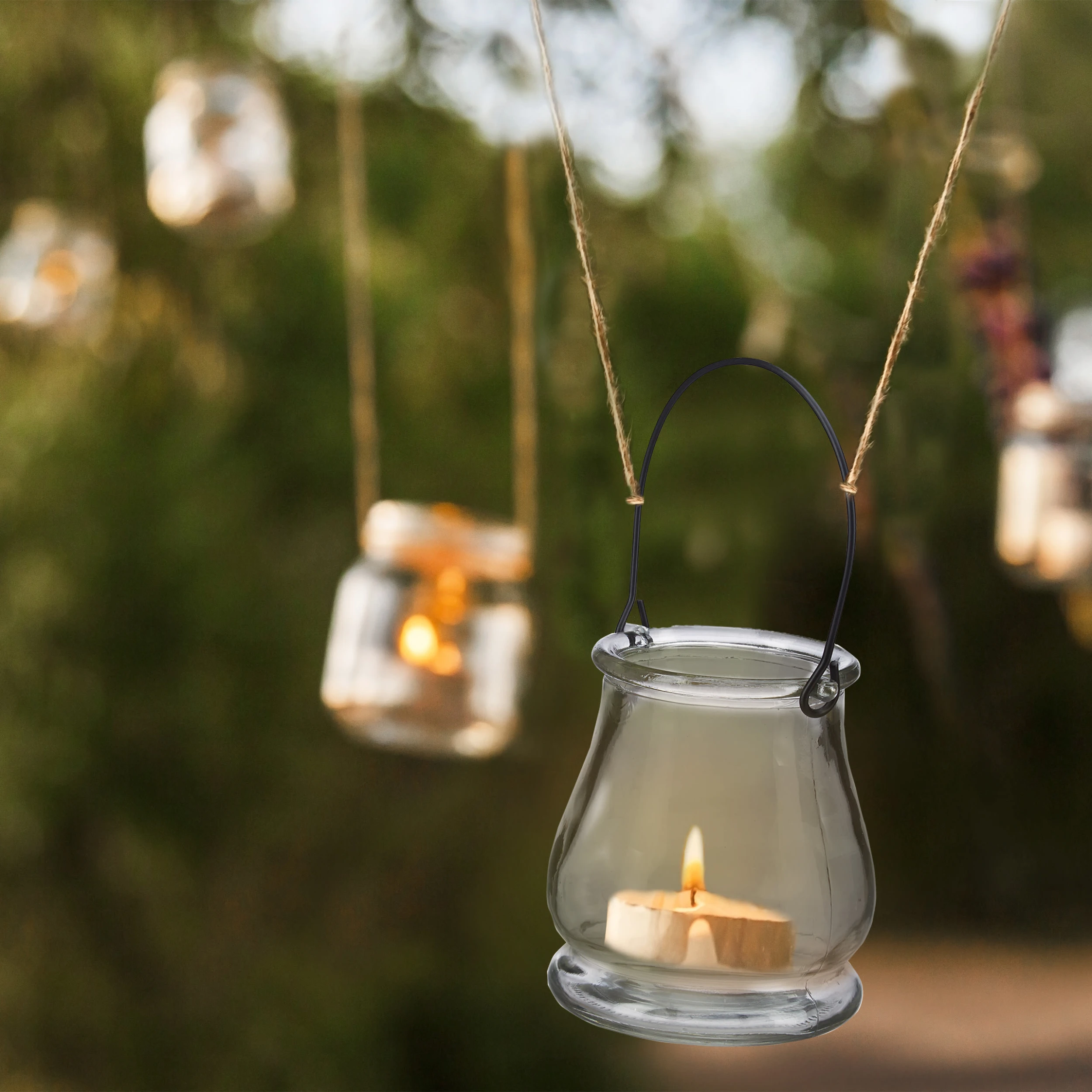 Relaxdays 12x Windlicht In Transparent - (H)10 X Ø 9,5 Cm – Bild 5