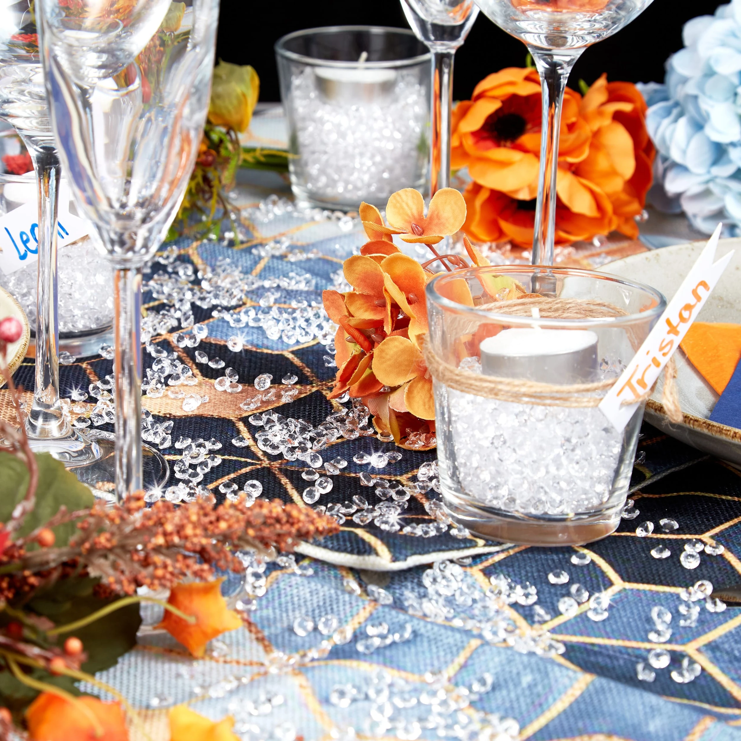 Relaxdays 18000x Dekodiamanten In Transparent – Bild 2