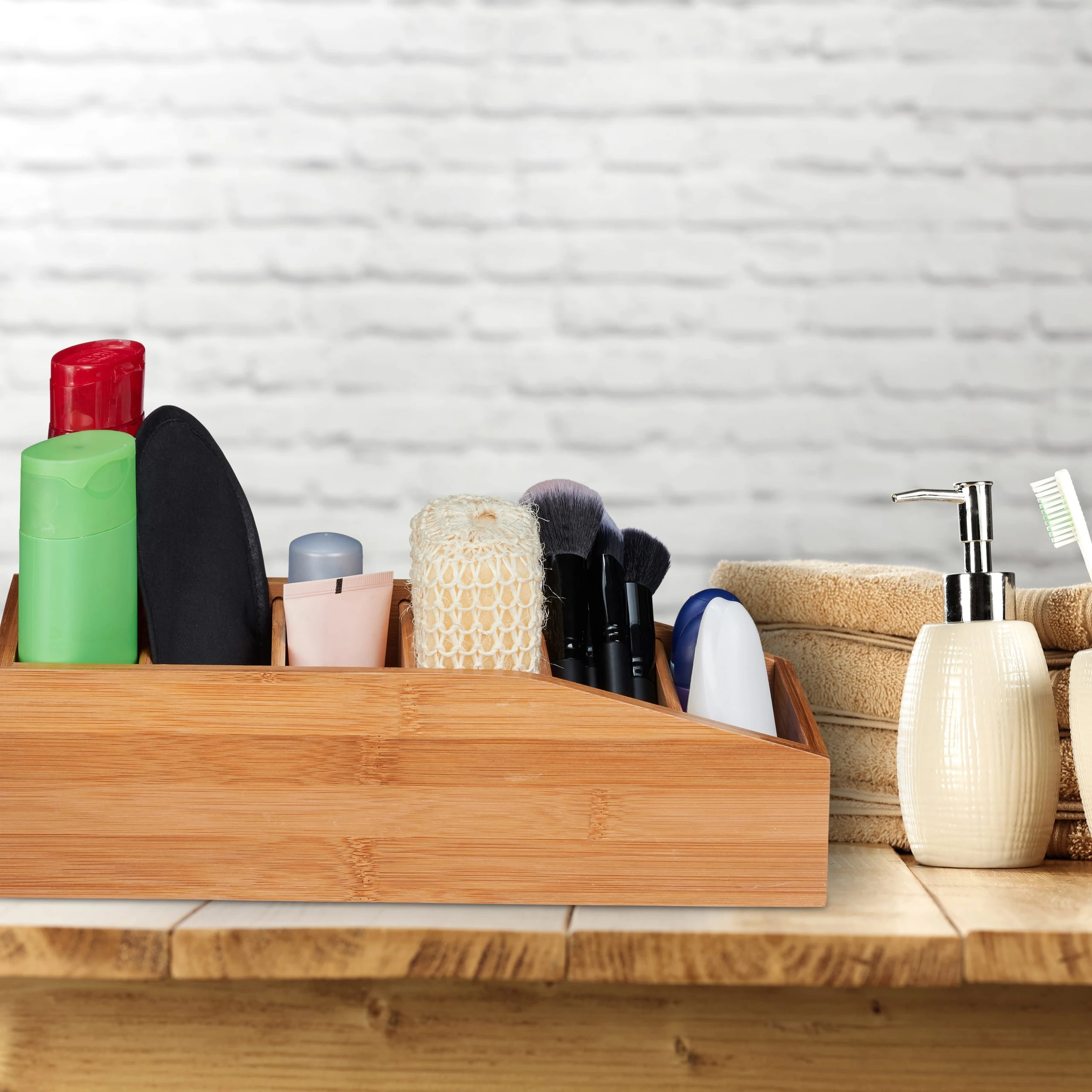 Relaxdays 2 X Aufbewahrungsbox In Natur - (B)14 X (H)10 X (T)35 Cm – Bild 5