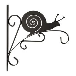 Relaxdays 2 X Blumenampel Halterung In Schwarz