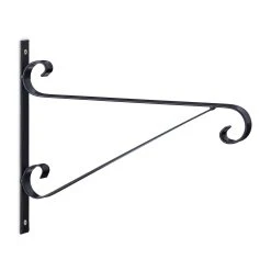 Relaxdays 2 X Blumenampel-Halterung In Schwarz