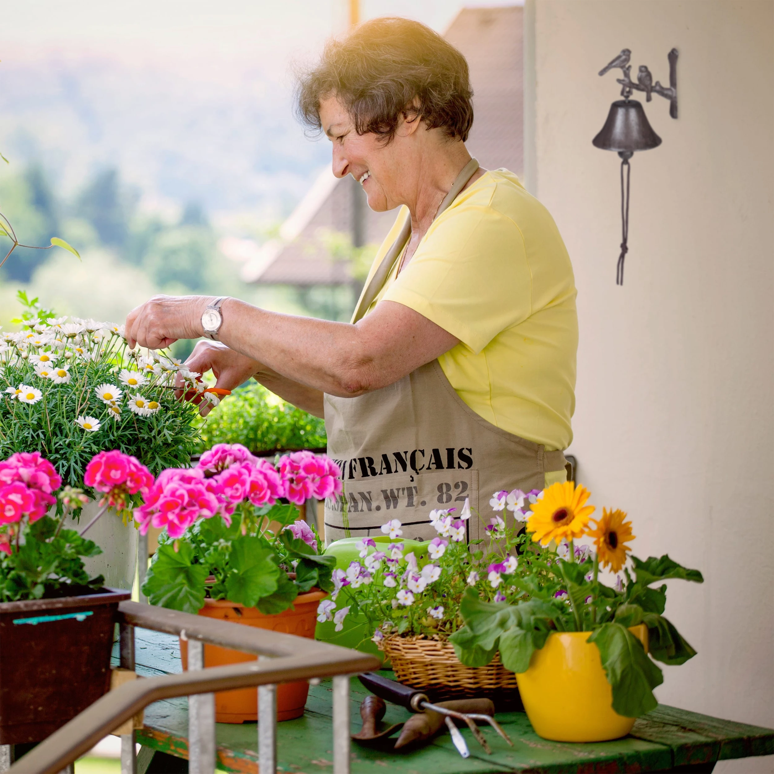 Relaxdays 2 X Türglocke Vogel Motiv In Braun – Bild 5