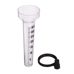 Relaxdays 20x Regenmesser In Transparent