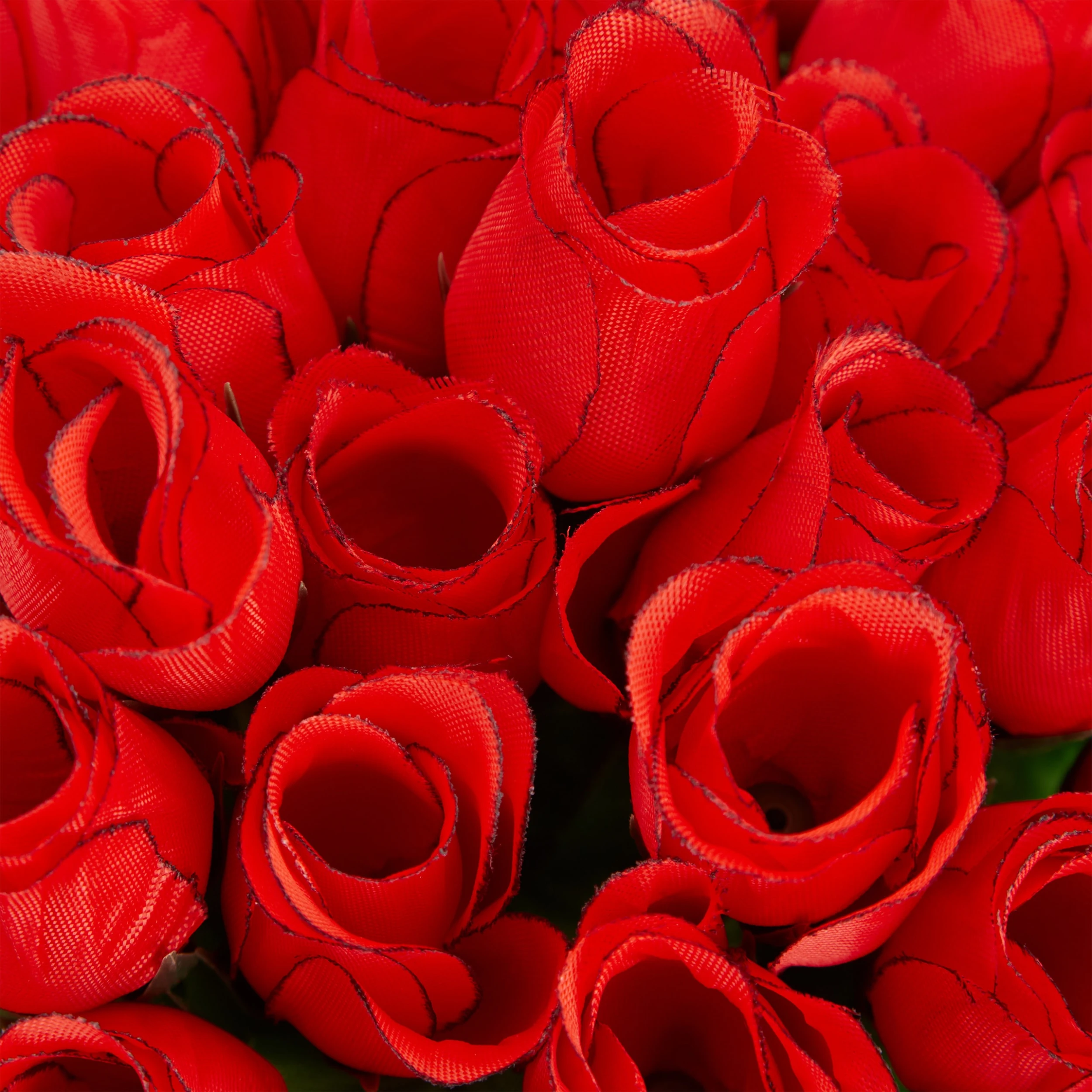 Relaxdays 288x Kunstrosen In Rot – Bild 6