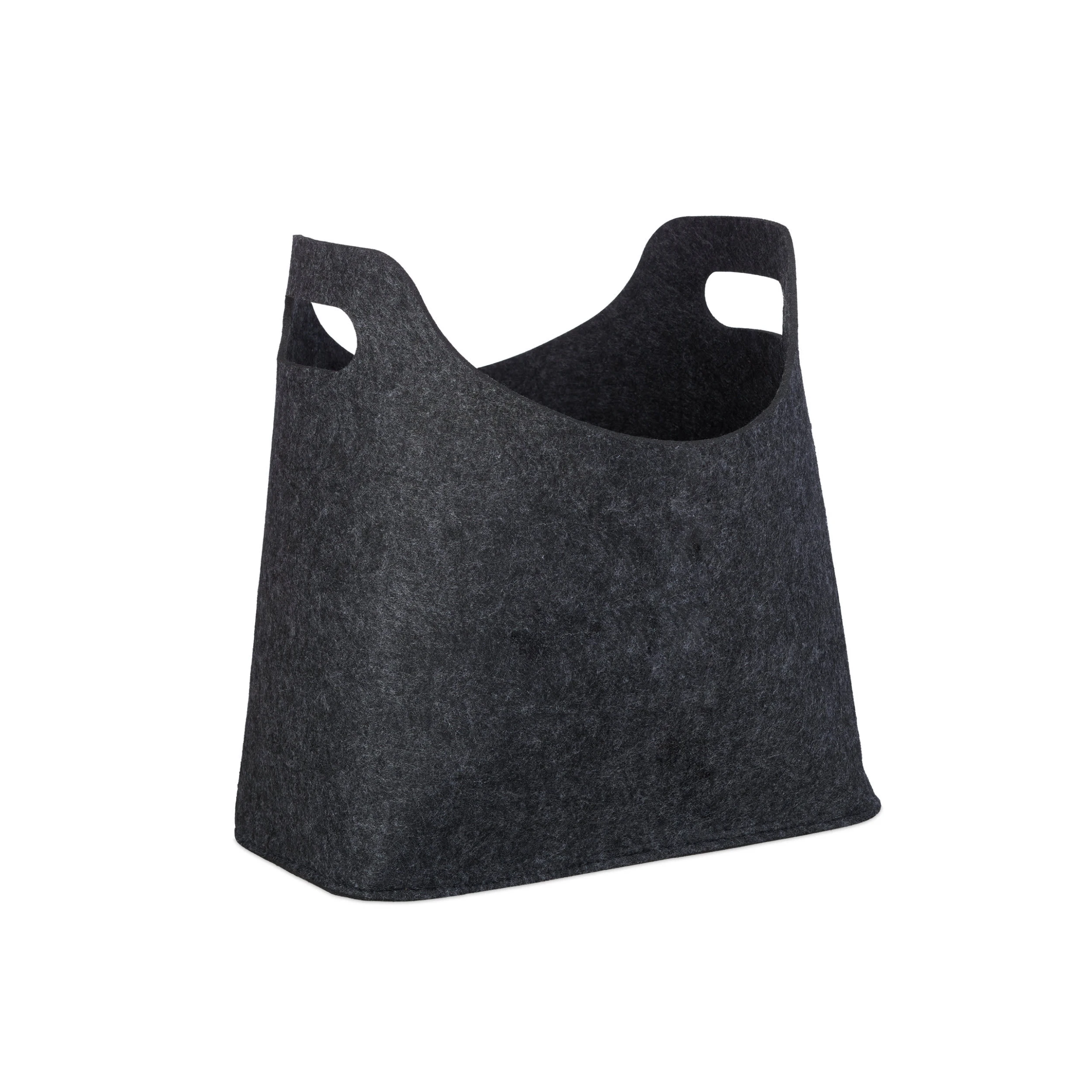 Relaxdays 2x Filztaschen In Anthrazit - (B)40 X (H)39,5 X (T)23 Cm